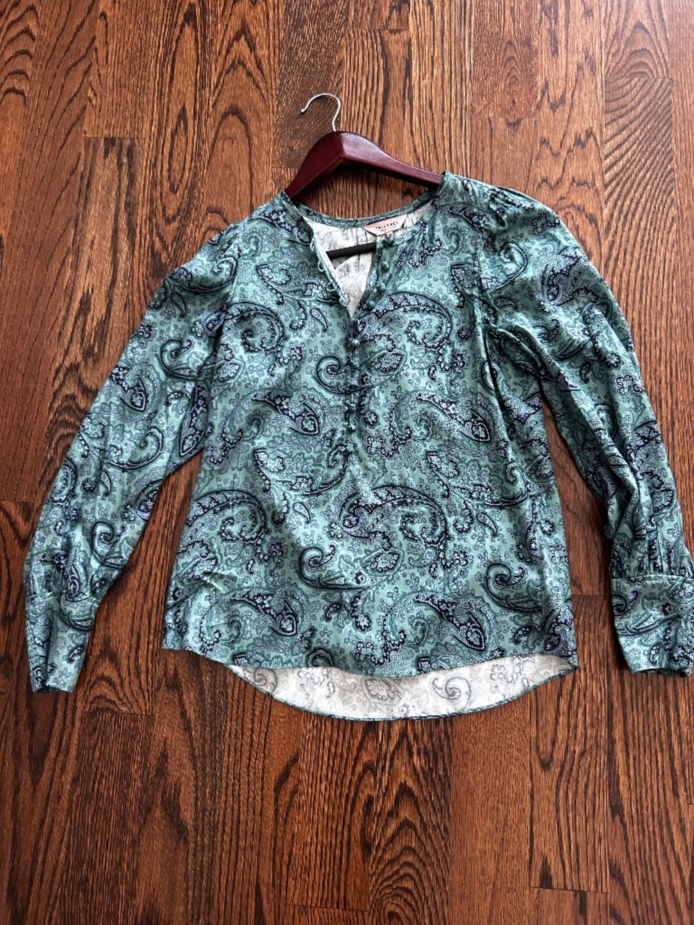 Rebecca Taylor Paisley Blouse, Size 0